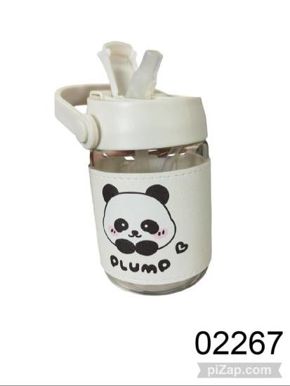 Imagen de VASO VIDRIO C/PICO Y BOMBILLA 1.25